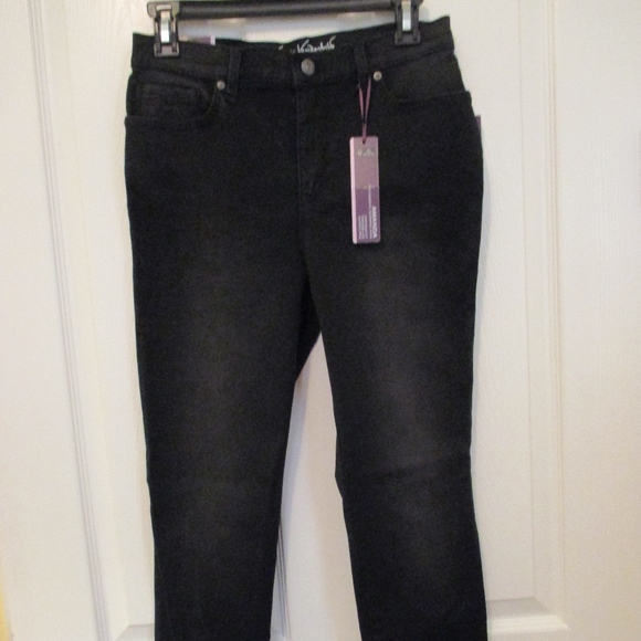 gloria vanderbilt black amanda jeans